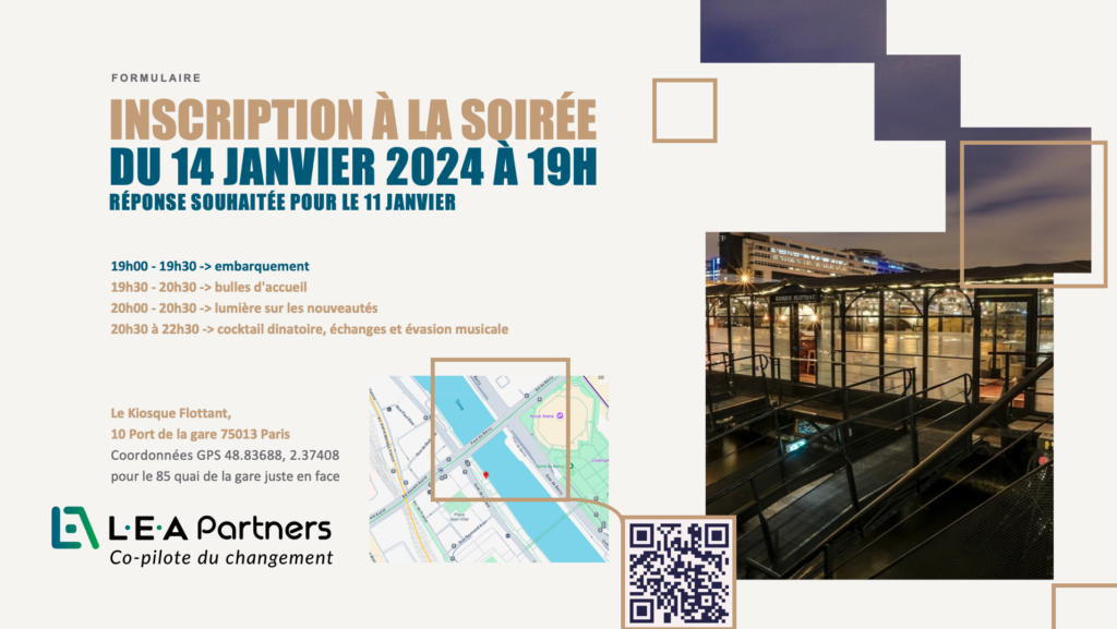 Formulaire d'inscription pourla soirée du 14 janvier
