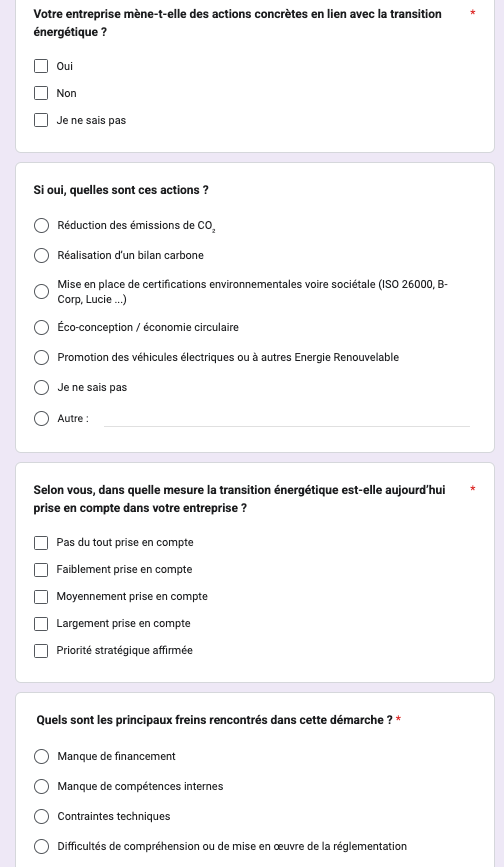 questionnaire Jeanne Coquelin