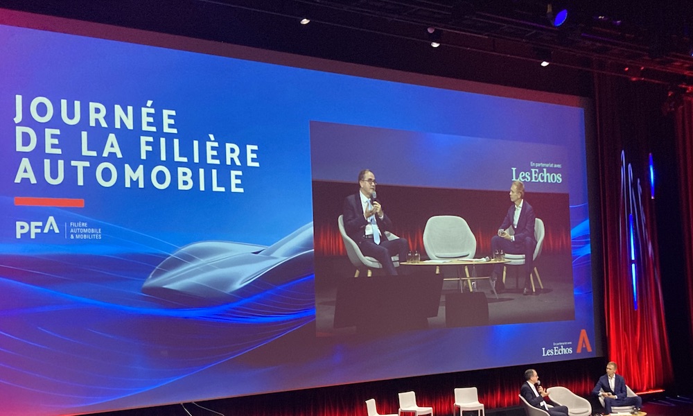 Journée de la filière automobile PFA - LesÉchos