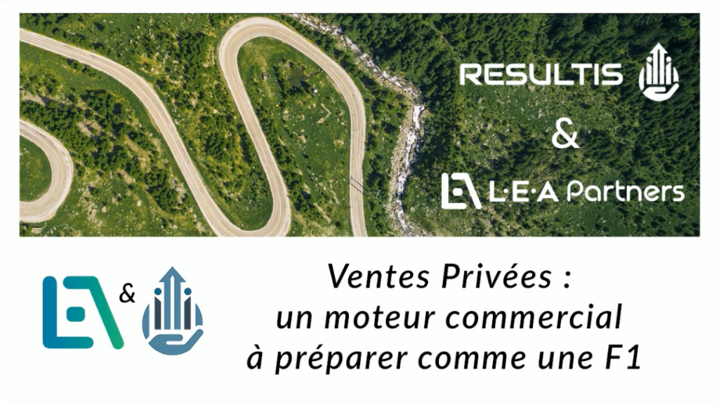 Titre du film d'entretien avec Julien Chauvet : Ventes Privées : un moteur commercial à préparer comme une F1
