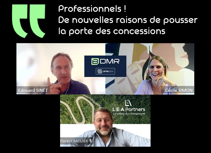 Entretien entre Entre Edouard SINET , Cécile SIMON de BDMR et Florent SACLIER CEO de L.E.A Partners